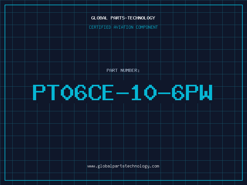 Aviation Part PT06CE-10-6PW