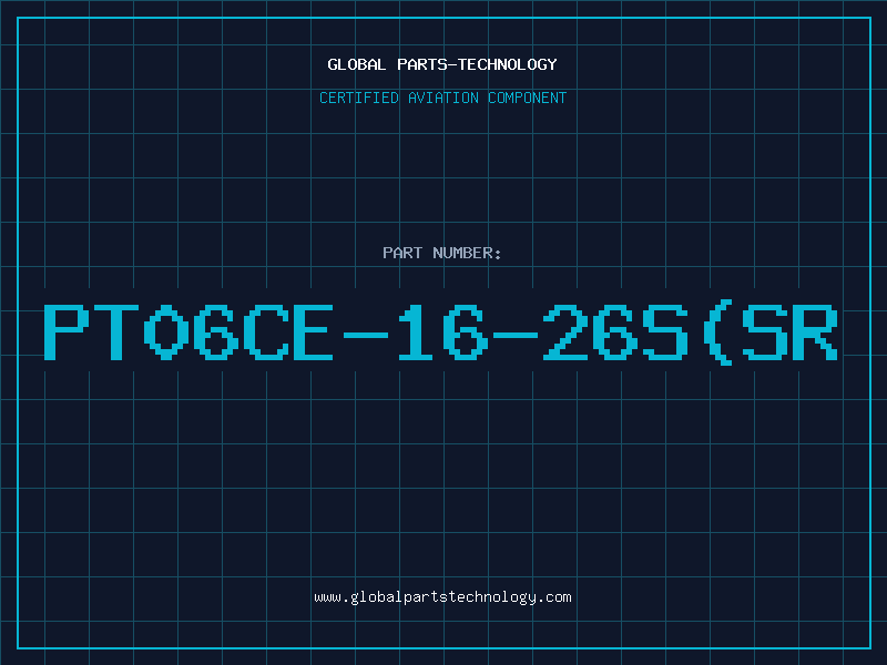Aviation Part PT06CE-16-26S(SR