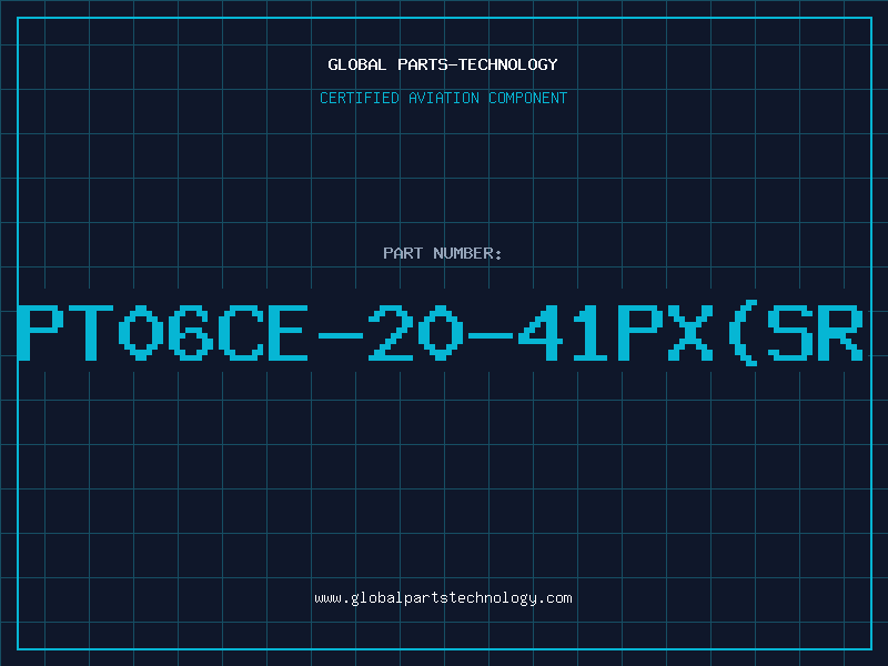 Aviation Part PT06CE-20-41PX(SR