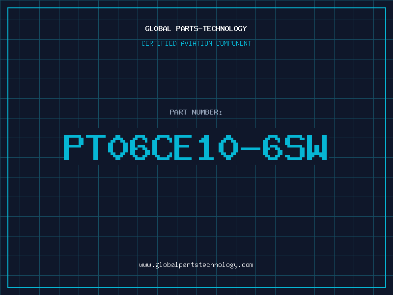 Aviation Part PT06CE10-6SW