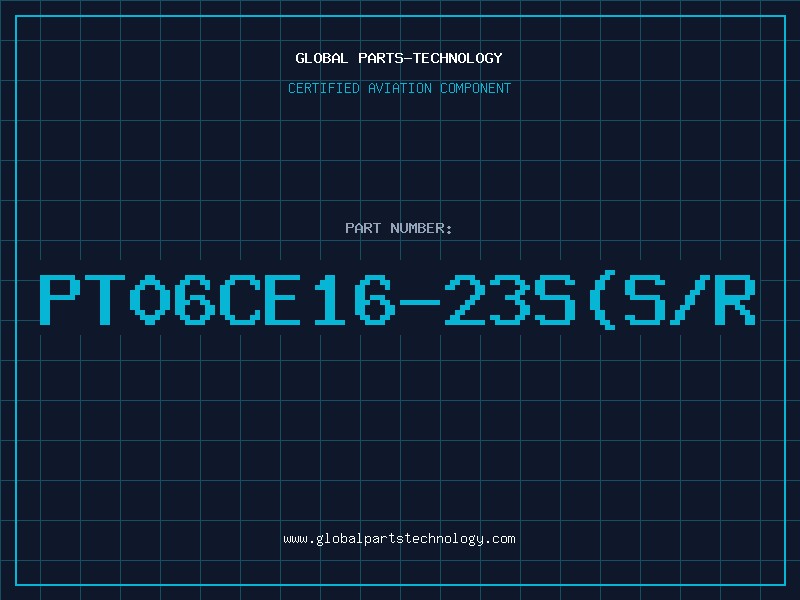 Aviation Part PT06CE16-23S(S/R