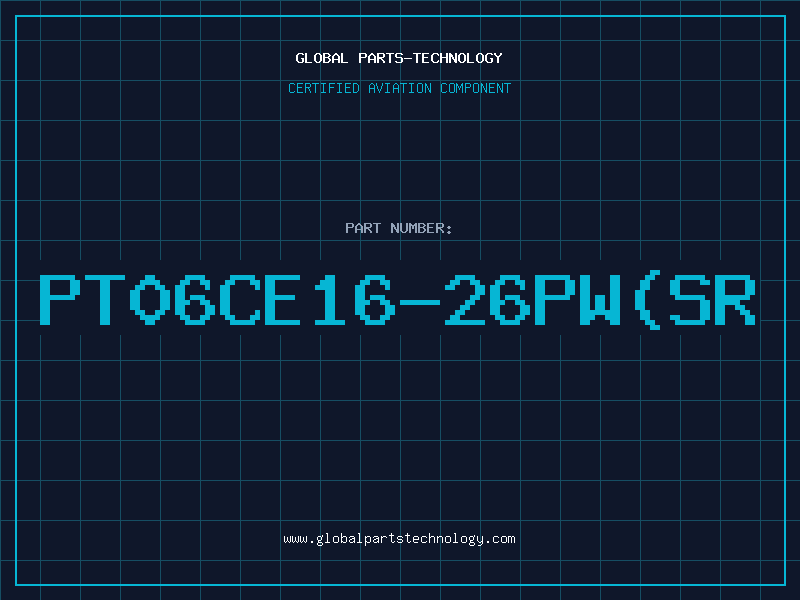 Aviation Part PT06CE16-26PW(SR