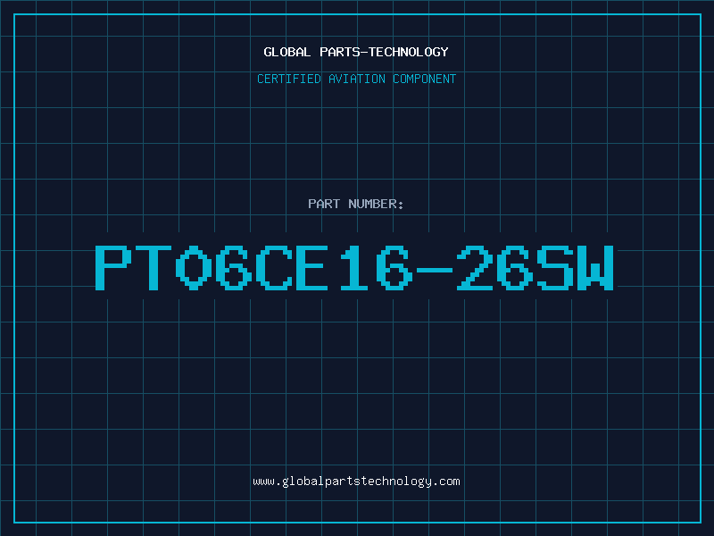 Aviation Part PT06CE16-26SW