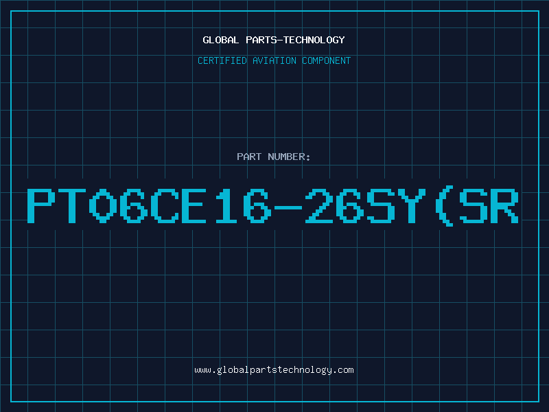 Aviation Part PT06CE16-26SY(SR