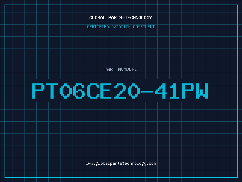Aviation Part PT06CE20-41PW