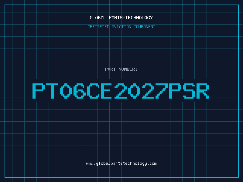 Aviation Part PT06CE2027PSR