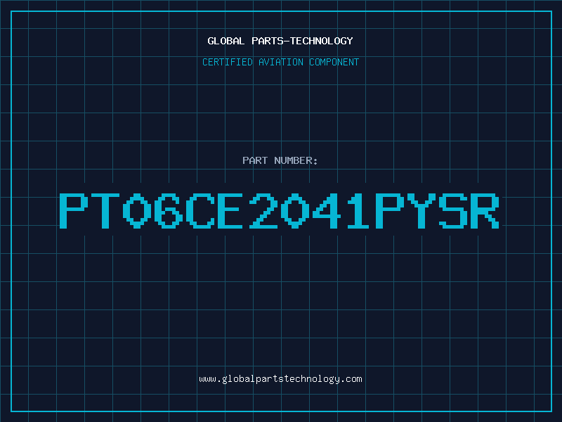 Aviation Part PT06CE2041PYSR