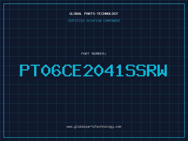 Aviation Part PT06CE2041SSRW