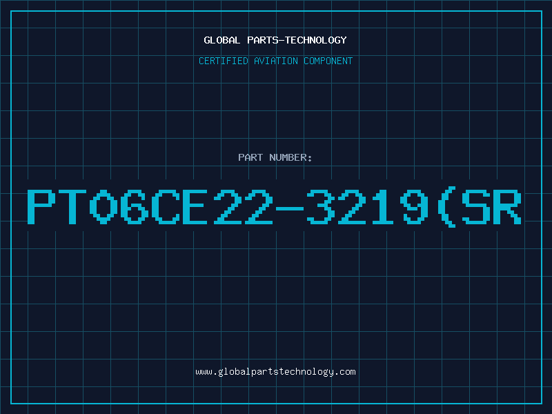 Aviation Part PT06CE22-3219(SR
