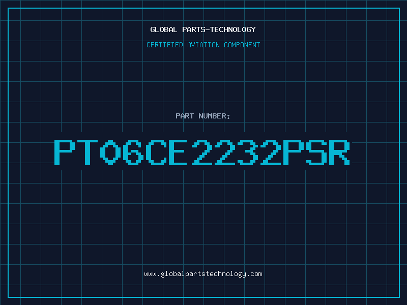 Aviation Part PT06CE2232PSR