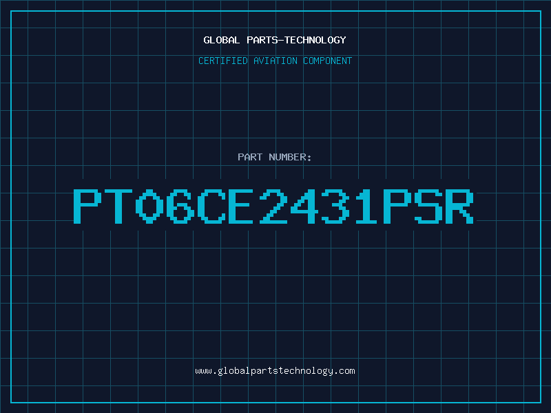 Aviation Part PT06CE2431PSR