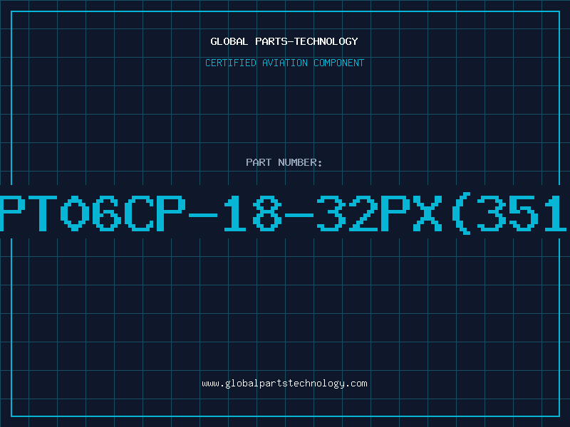 Aviation Part PT06CP-18-32PX(351