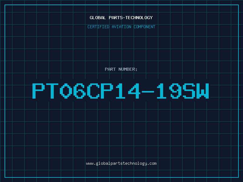 Aviation Part PT06CP14-19SW