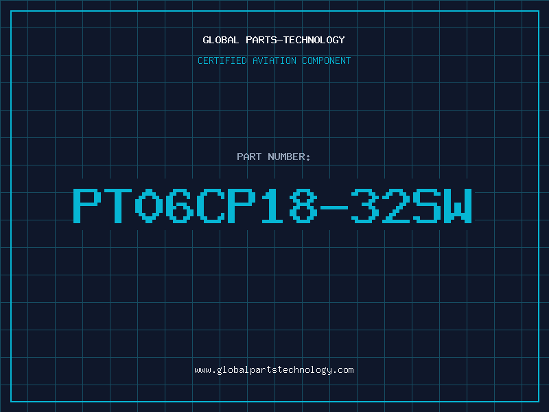 Aviation Part PT06CP18-32SW