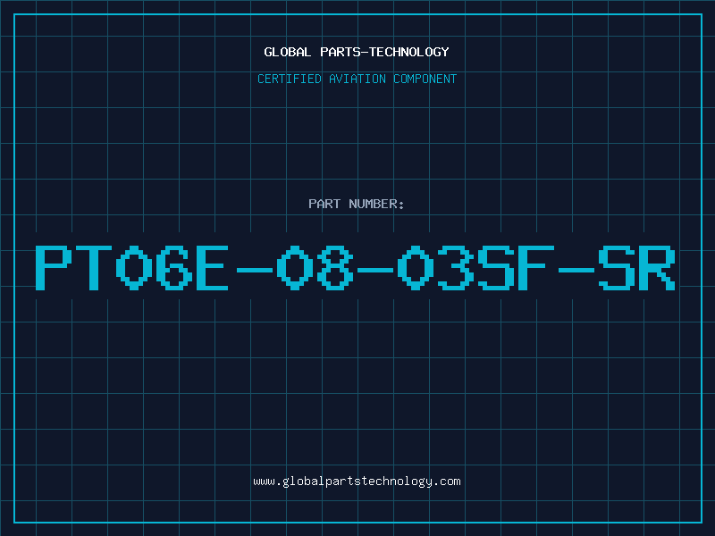 Aviation Part PT06E-08-03SF-SR