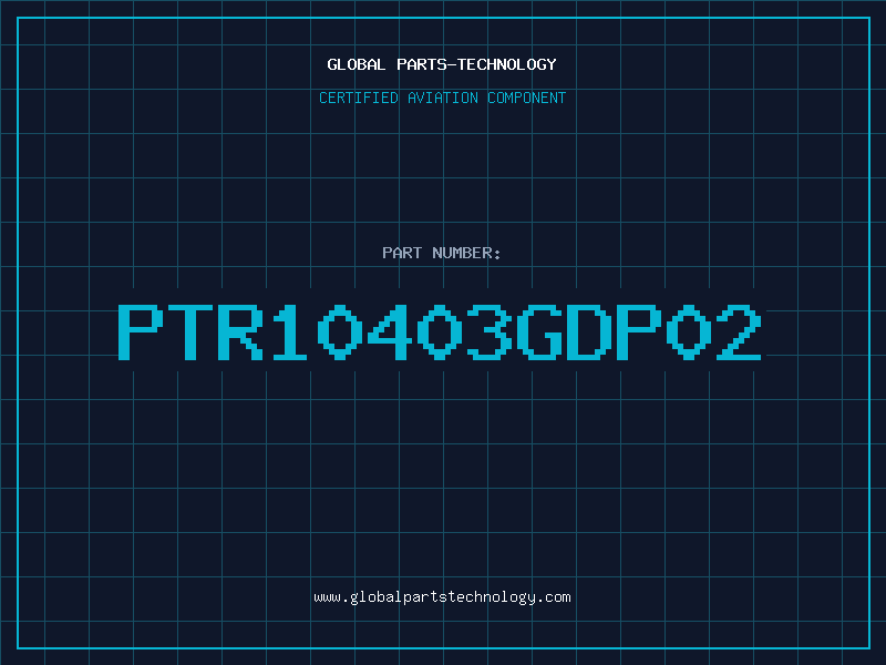 Aviation Part PTR10403GDP02