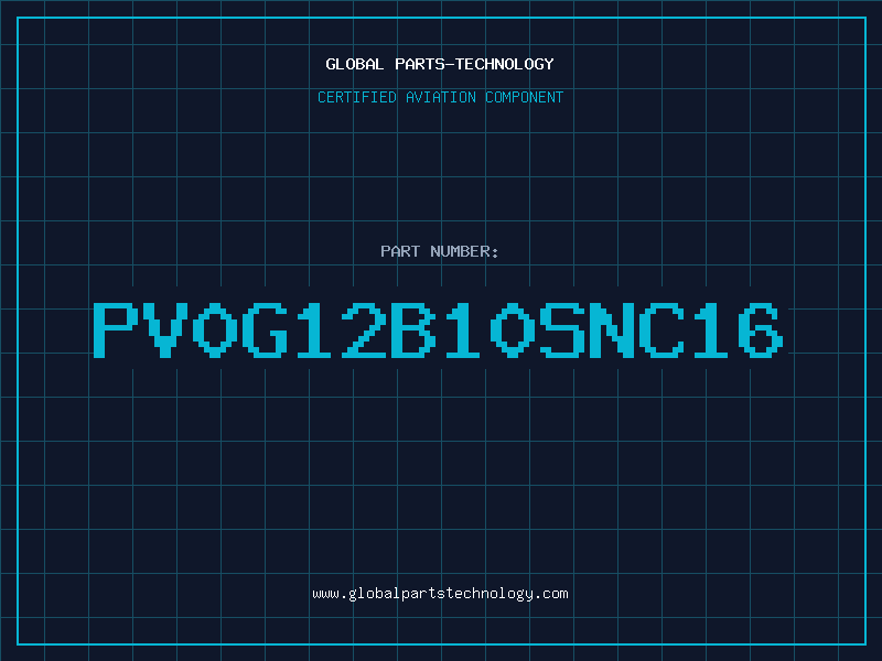 Aviation Part PV0G12B10SNC16