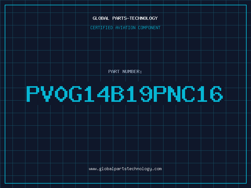 Aviation Part PV0G14B19PNC16