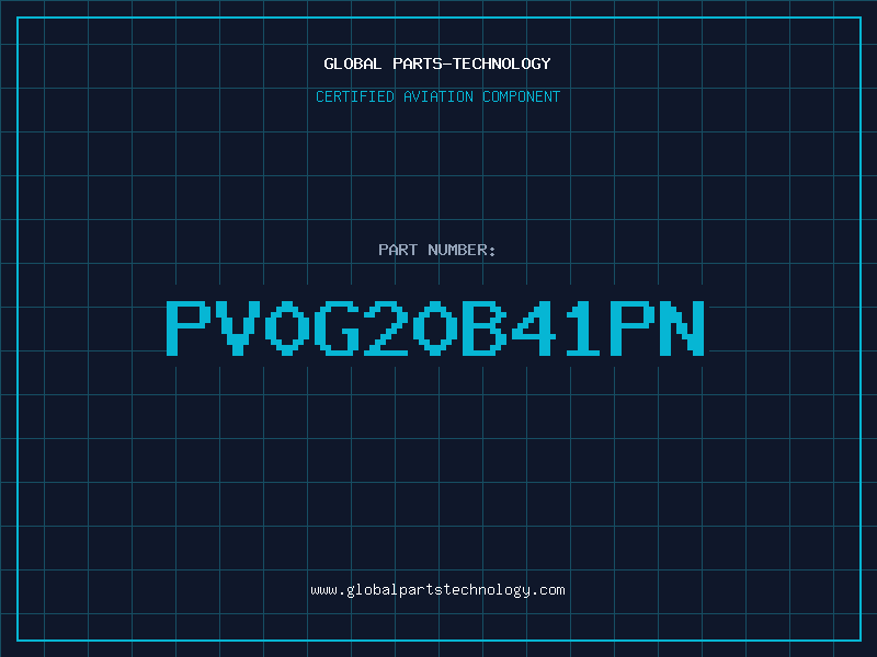 Aviation Part PV0G20B41PN