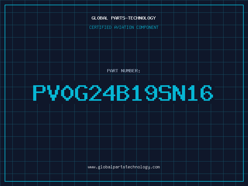 Aviation Part PV0G24B19SN16
