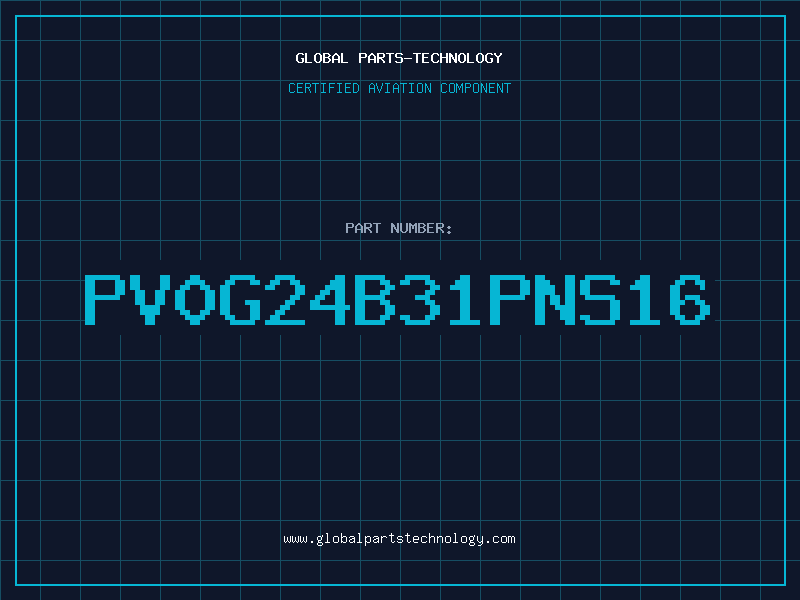 Aviation Part PV0G24B31PNS16