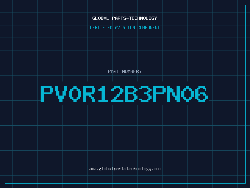 Aviation Part PV0R12B3PN06