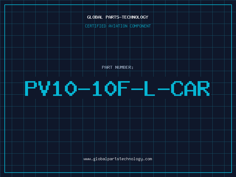 Aviation Part PV10-10F-L-CAR