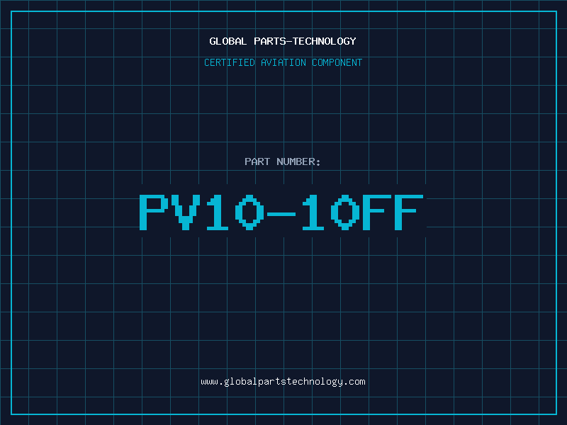 Aviation Part PV10-10FF