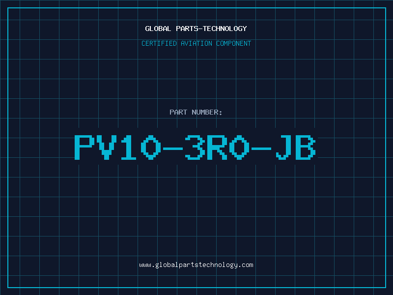 Aviation Part PV10-3R0-JB