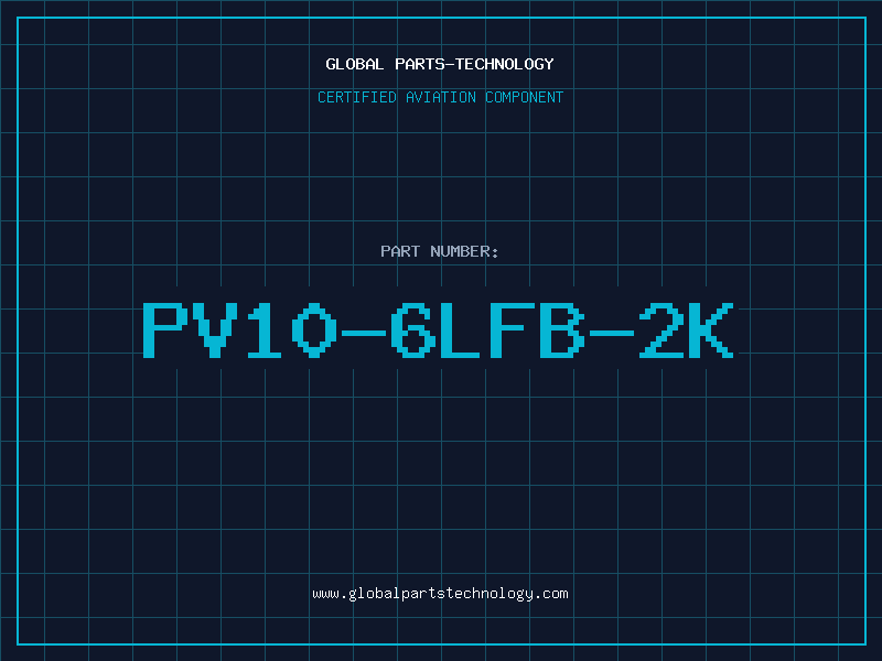 Aviation Part PV10-6LFB-2K