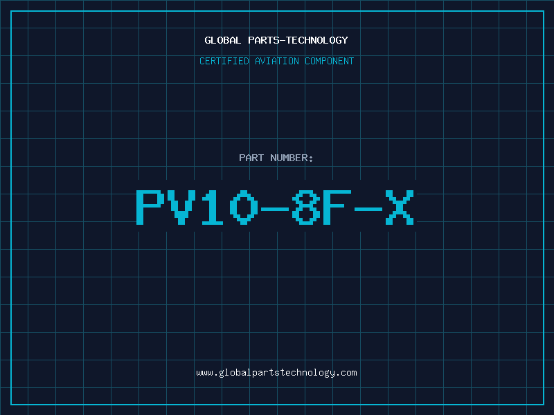 Aviation Part PV10-8F-X