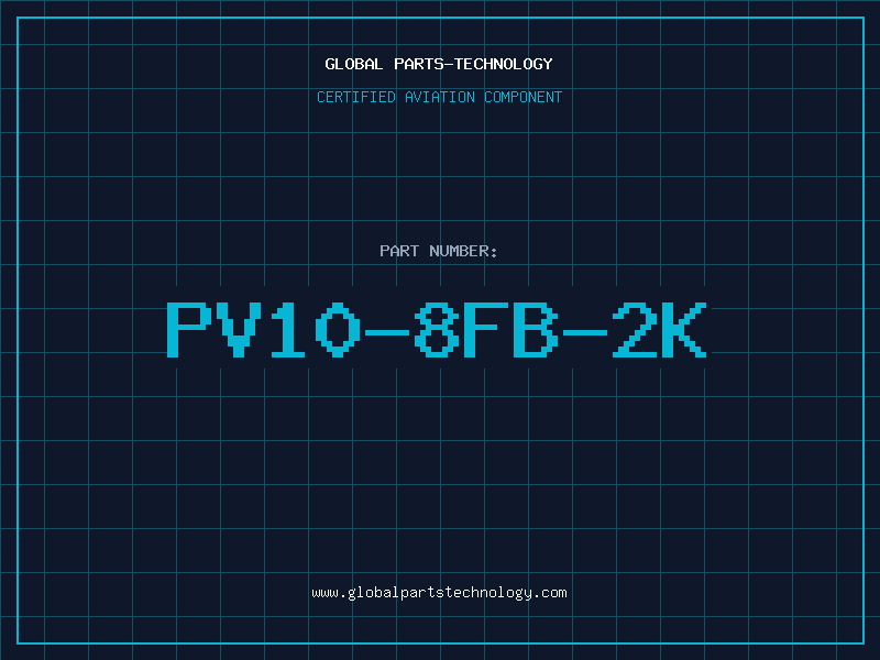 Aviation Part PV10-8FB-2K