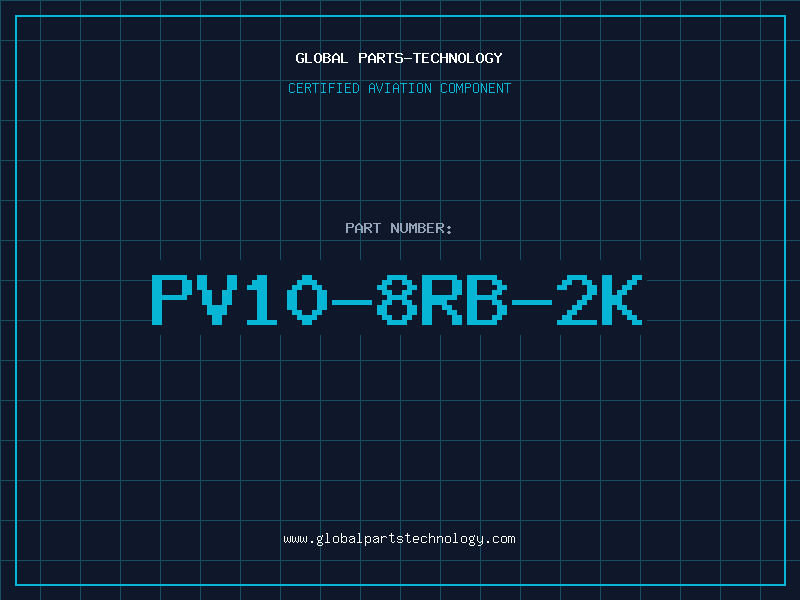 Aviation Part PV10-8RB-2K