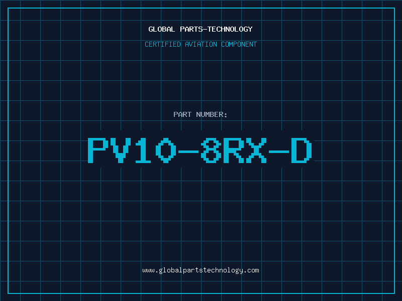 Aviation Part PV10-8RX-D