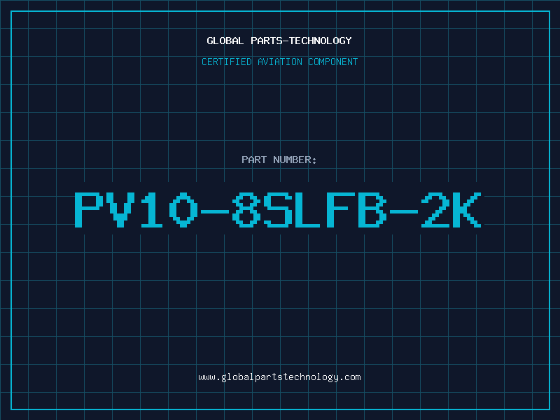 Aviation Part PV10-8SLFB-2K