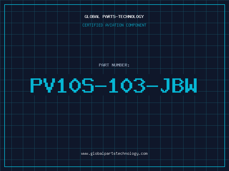 Aviation Part PV10S-103-JBW
