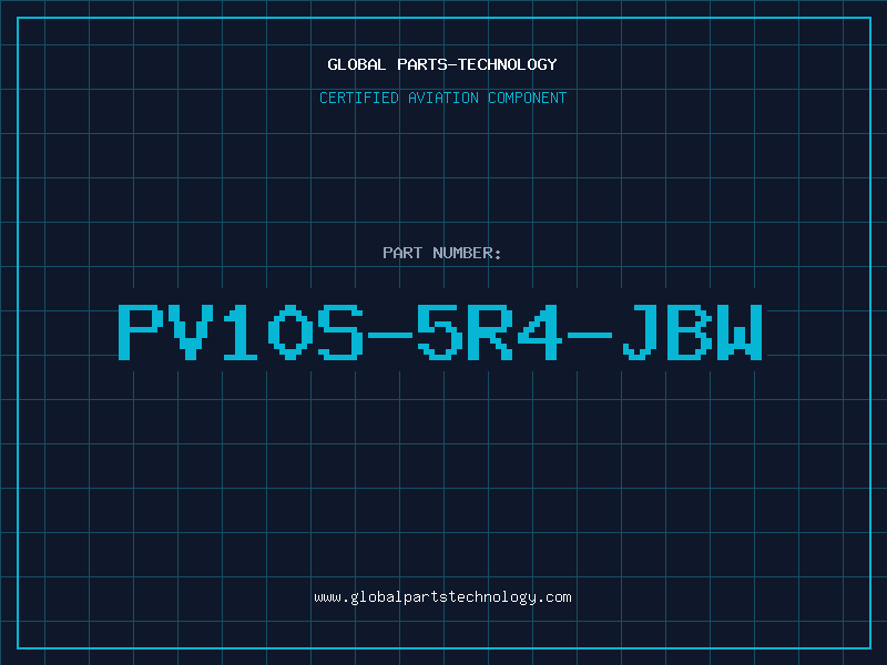Aviation Part PV10S-5R4-JBW