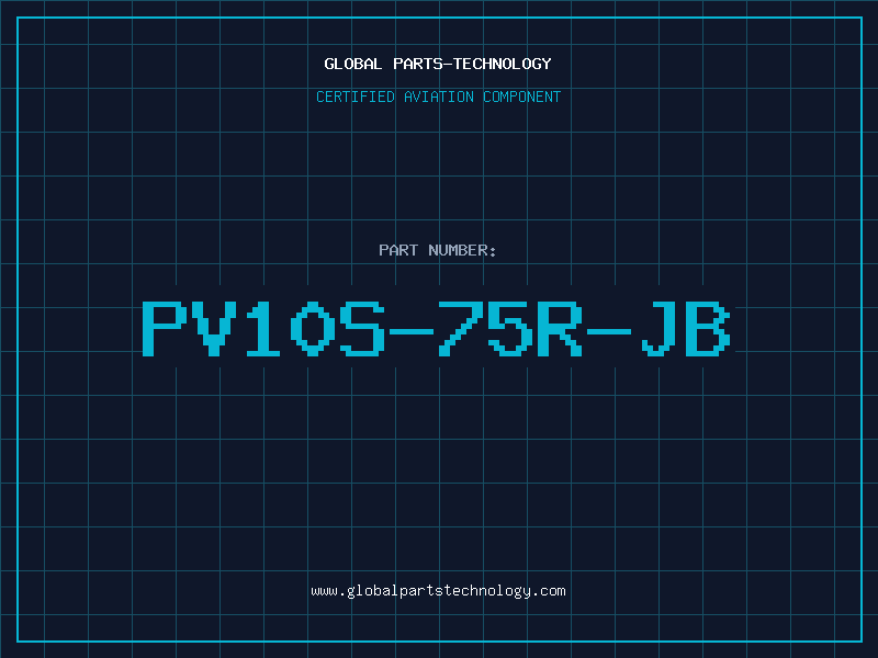 Aviation Part PV10S-75R-JB
