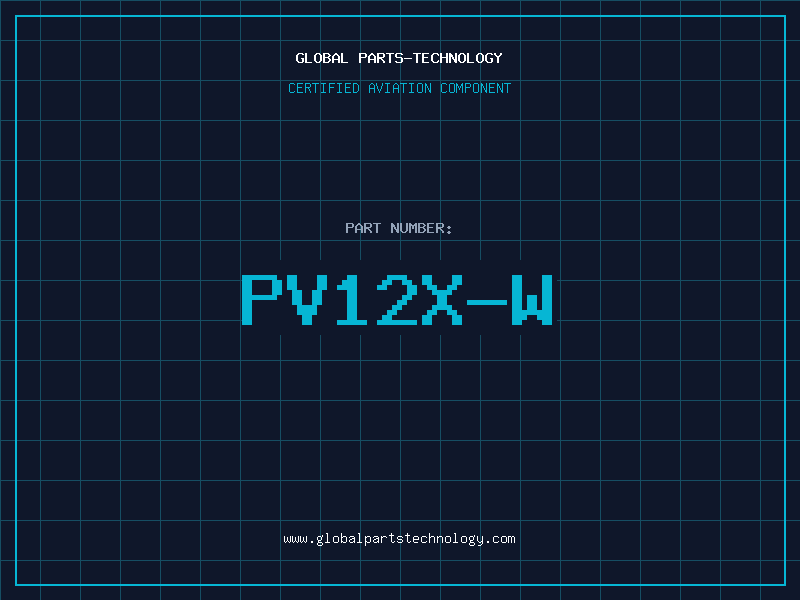 Aviation Part PV12X-W