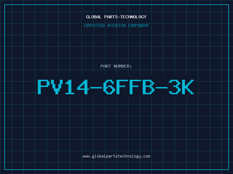Aviation Part PV14-6FFB-3K