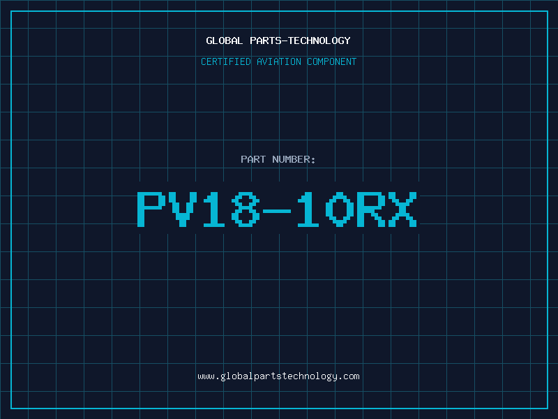 Aviation Part PV18-10RX