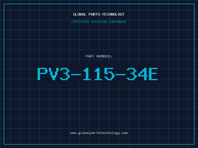 Aviation Part PV3-115-34E