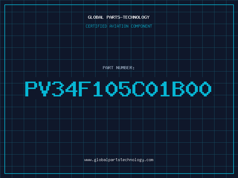 Aviation Part PV34F105C01B00