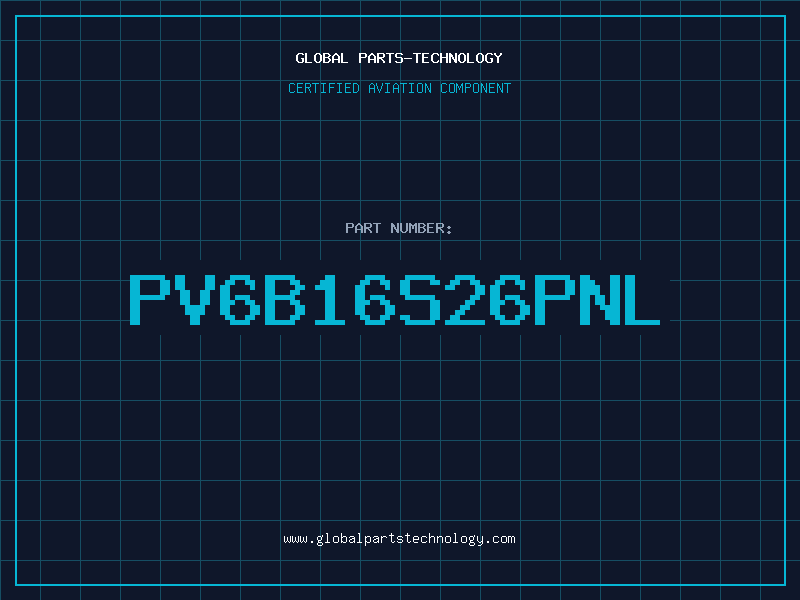 Aviation Part PV6B16S26PNL