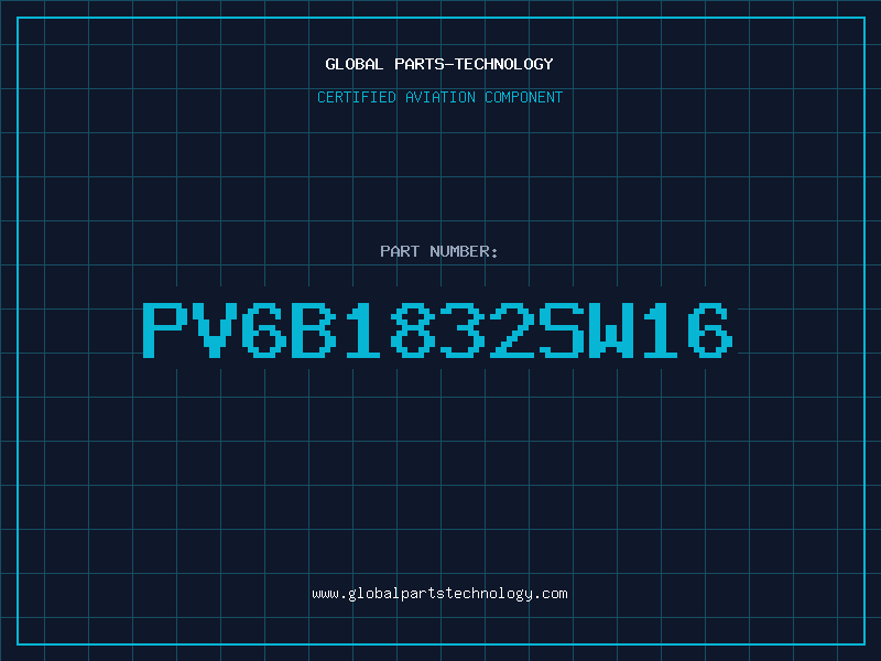Aviation Part PV6B1832SW16