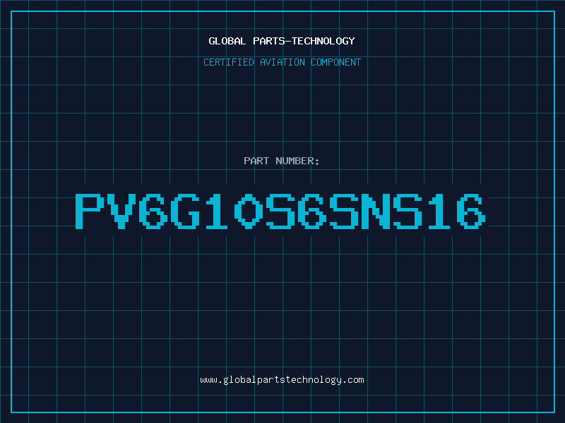 Aviation Part PV6G10S6SNS16