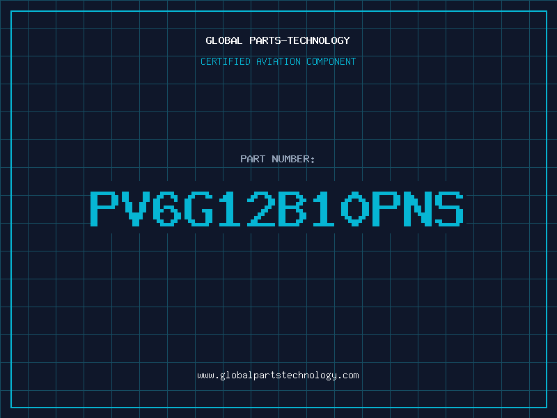 Aviation Part PV6G12B10PNS