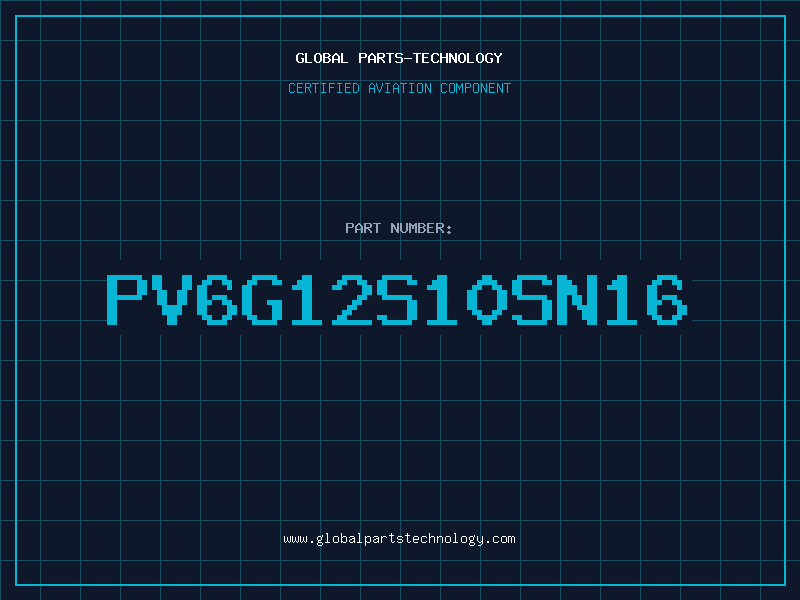 Aviation Part PV6G12S10SN16