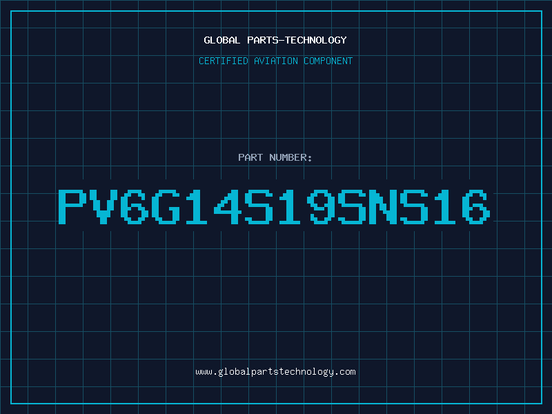 Aviation Part PV6G14S19SNS16