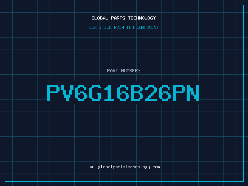 Aviation Part PV6G16B26PN